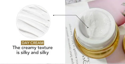 AILKE Anti-Aging Wrinkle Whitening Skin Care Face Cream With Collagen Rose Moisturizing Brightening Women Facial Korean Cosmetic