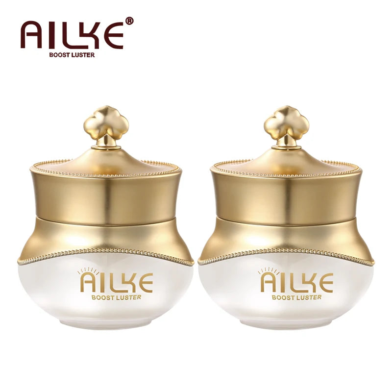 AILKE Anti-Aging Wrinkle Whitening Skin Care Face Cream With Collagen Rose Moisturizing Brightening Women Facial Korean Cosmetic